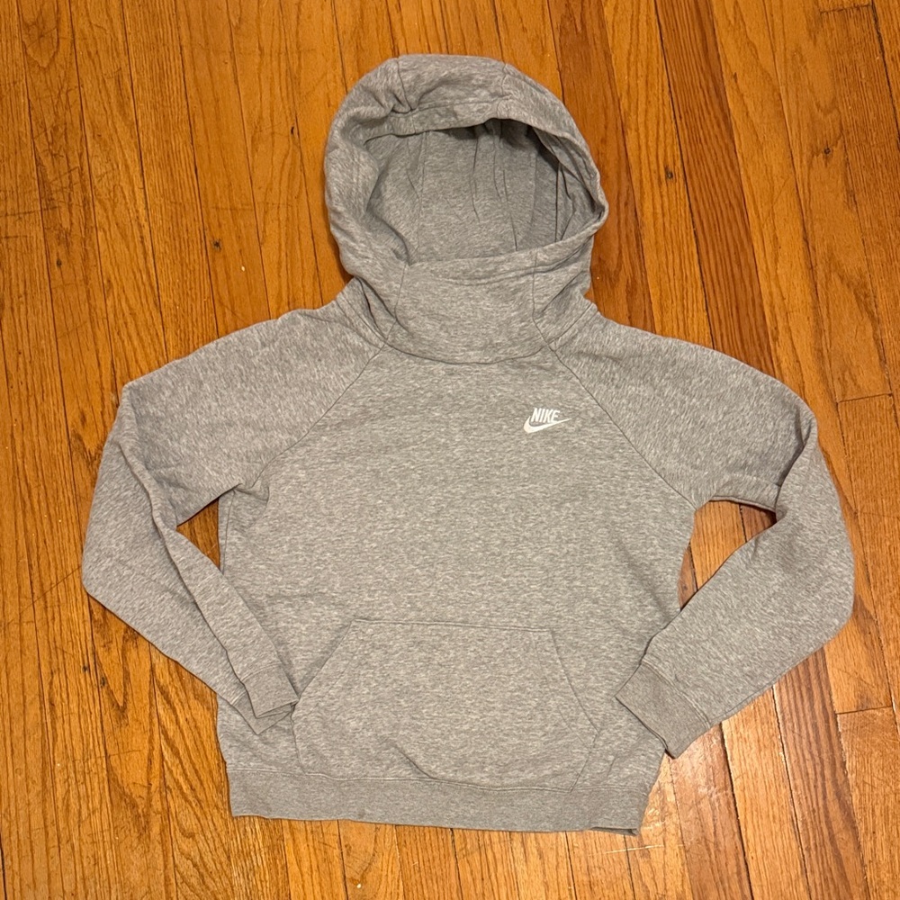 Nike Heather Gray Pullover Hoodie
